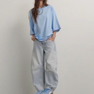 We the Free People Barrel Jeans